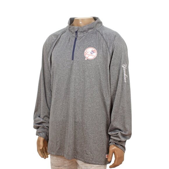 Men's New York Yankees Logo (2) Long Sleeve Duo w/ Free Hat: Size 2 XL - Picture 3 of 14